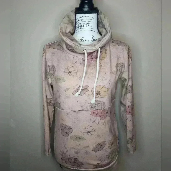 Ampersand Cowl Neck sweatshirt - Picture 1 of 6